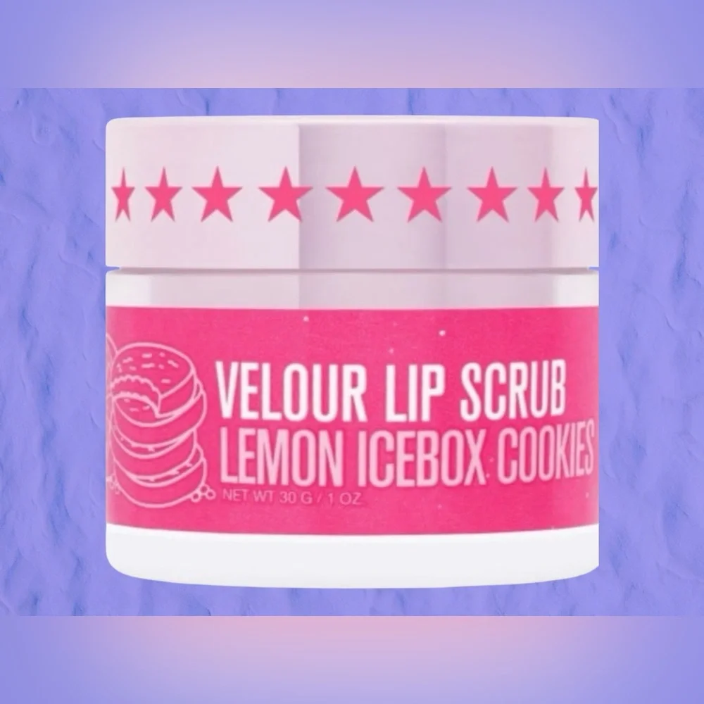 🍋JEFFREE STAR🍋Lemon Icebox Cookies Velour Lip Scrub/NIB